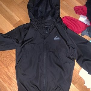 Quicksilver black coat